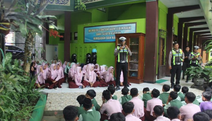 Usai Libur Panjang Nataru, Polres Trenggalek Tancap Gas Edukasi Pelajar