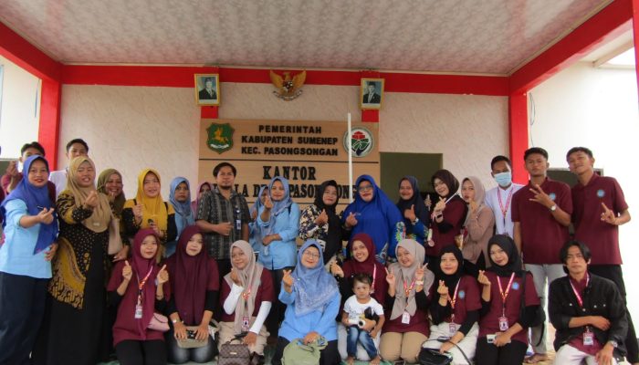 Gandeng Posyandu Pasongsongan, Mahasiswa KKN Unija Sumenep Gelar Pemeriksaan Kesehatan untuk Bayi