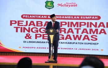 Pemkab Sumenep Mutasi 9 Pejabat Pratama Bupati Fauzi Tegaskan Penguatan Kinerja OPD