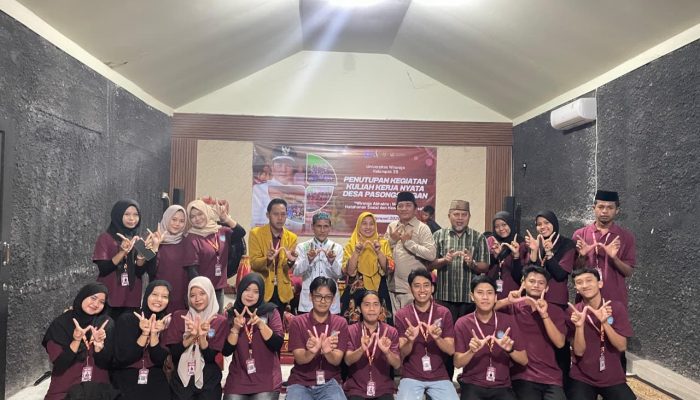 Penutupan KKN Unija Sumenep di Desa Pasongsongan Berlangsung Khidmat dan Penuh Kebersamaan