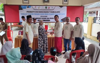 SKK Migas-KEI Bersama Pemkab Sumenep Gelar Suapan Cinta di Dua Desa