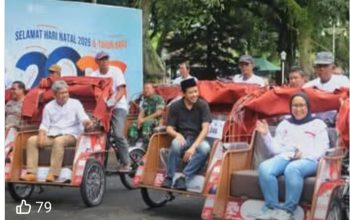 200 Warga Trenggalek Dapat Becak Listrik dari Presiden Prabowo Subianto