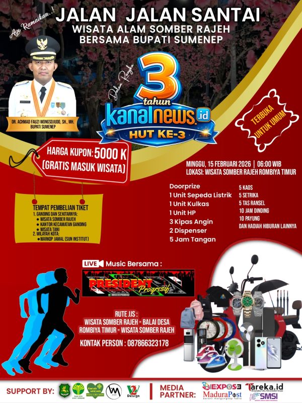 KanalNews.id Rayakan HUT ke-3, Satukan Media–Pemda–Masyarakat Lewat JJS di Sombher Rajeh