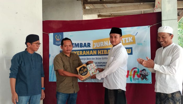 Pers Lawan Banjir Hoaks, PWRI Sumenep Dorong Budaya Baca di Sekolah