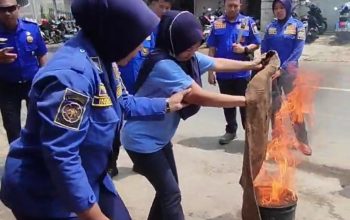 Damkar Bondowoso Datangi SPPG, Sosialisasi Proteksi Kebakaran di Dapur MBG