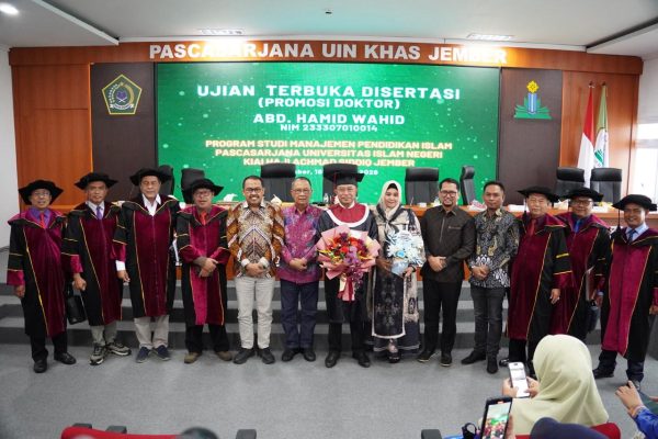 Bupati Bondowoso, Abdul Hamid Wahid Raih Doktor Cumlaude di UIN KHAS Jember