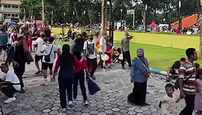 Dugaan Pungli Retribusi Kebersihan Car Free Day di Alun-alun Sidoarjo Disorot, DLHK Tegas Membantah