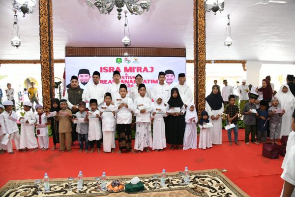 Isra Mi’raj dan Kreasi 757 Anak Yatim, Pemkab Sumenep Tebar Spirit Keimanan dan Kepedulian Sosial