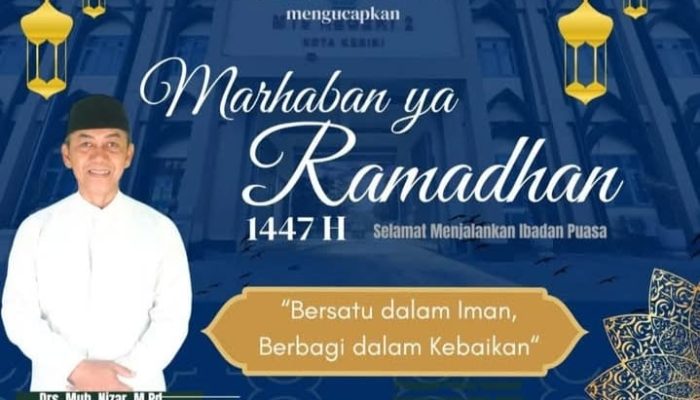 Sambut Bulan Suci Ramadan 1447 H, MTsN 2 Kediri Gelar Apel dan Pawai Ta’aruf