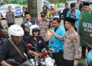 Sinergi Polres Trenggalek, Mahasiswa dan Media, Tebar 200 Paket Takjil di Ramadan 1447 H