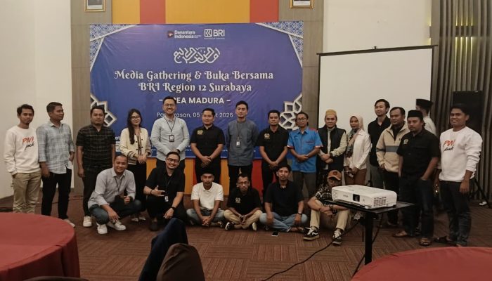BRI dan PWI Pamekasan Perkuat Sinergi Lewat Media Gathering dan Bukber