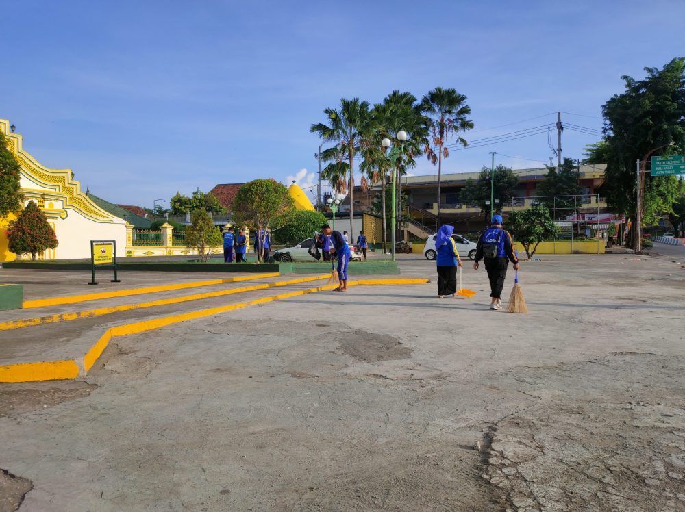 Jelang Ramadhan 2024, Tagana Sumenep Gelar Baksos Bersih-bersih Masjid