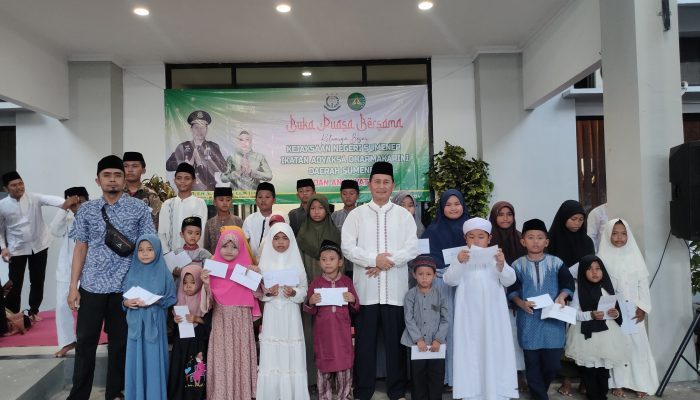 Ngalap Berkah Ramadan, Kejari Sumenep Buka Puasa Bersama Puluhan Anak Yatim