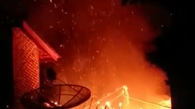 Kebakaran Rumah di Kota Sumenep Diduga Karena Korsleting Listrik