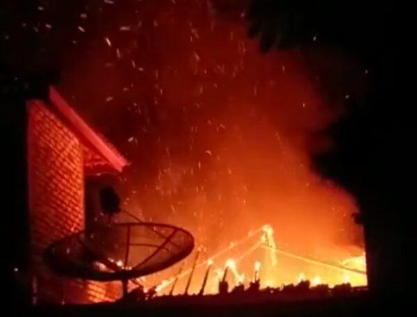 Kebakaran Rumah di Kota Sumenep Diduga Karena Korsleting Listrik