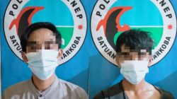 Jual Beli Sabu, Dua Pemuda Ini Ditangkap Satresnarkoba Polres Sumenep