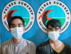 Jual Beli Sabu, Dua Pemuda Ini Ditangkap Satresnarkoba Polres Sumenep