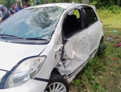 Mobil Toyota Yaris Renggut Dua Nyawa di Sumenep