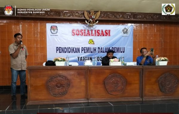 Sasar Pemilih Pemula, KPU Gandeng PWI Sumenep Sosialisasikan Tahapan Pemilu 2024 di Kampus Unija