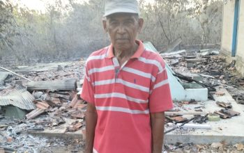 Ditinggal Kerja ke Kalimantan, Rumah Warga Desa Sase’el Kecamatan Sapeken Ludes Terbakar
