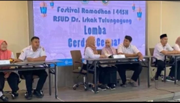 Karyawan RSUD dr. Iskak Tulungagung Adu Pengetahuan di Festival Ramadhan 1445 H