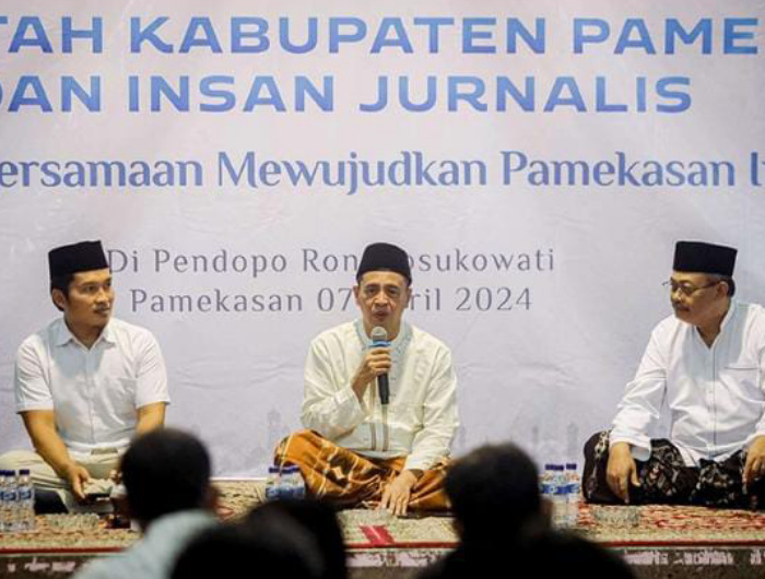 Pj Bupati Pamekasan: Media Sangat Penting sebagai Alat Kontrol Pemerintahan 1 IMG 20240701 145521