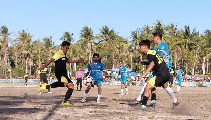 Turnamen Sepak Bola Pagerungan Kecil Cup 2024 Aman Tanpa Kekerasan