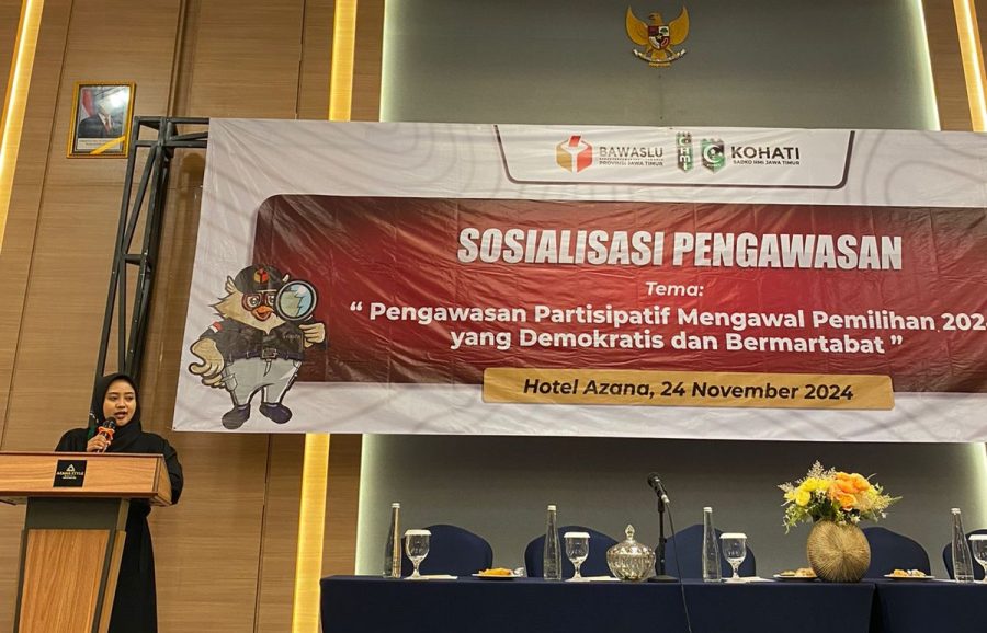 Bersama Bawaslu Jatim, Kohati Badko Jawa Timur Sukses Menggelar Sosialisasi Pengawasan Pilkada di Tulungagung