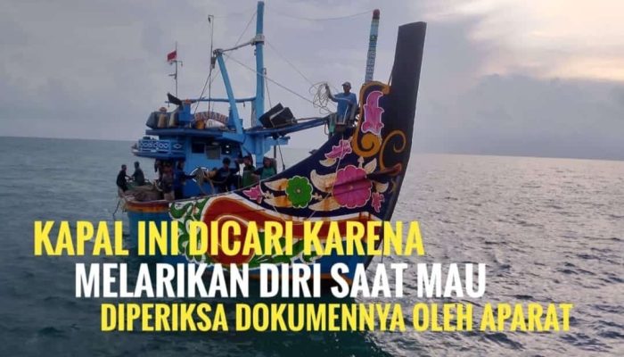 Sandar di Pelabuhan Masalembu, Kapal Cantrang Kabur Kelabui Syahbandar Sebelum Diperiksa Dokumen Kelengkapannya