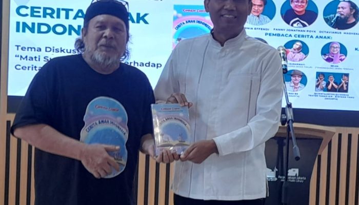 Peluncuran Buku Cerita Anak Indonesia TISI, Kepala Dispusip DKI Jakarta Syaefuloh Hidayat Mengajak Anak-Anak Gemar Membaca Melalui Gerakan Literasi Jakarta 2025
