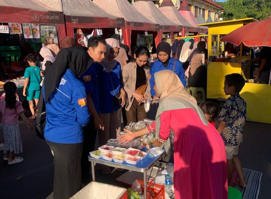 Paguyuban Kacong Cebing Sumenep Promosikan Produk UMKM di Bazar Takjil Ramadhan