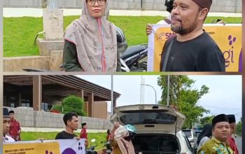 Kolaborasi SMSI Sumenep Bersama Ar-Raudah Komputer Bagikan Ratusan Takjil untuk Pengguna Jalan