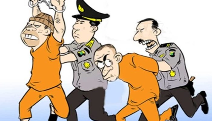 Pasca Kanit Polsek Dungkek Dicopot, Empat Tersangka Perusakan Pagar di Bancamara Akhirnya Ditangkap