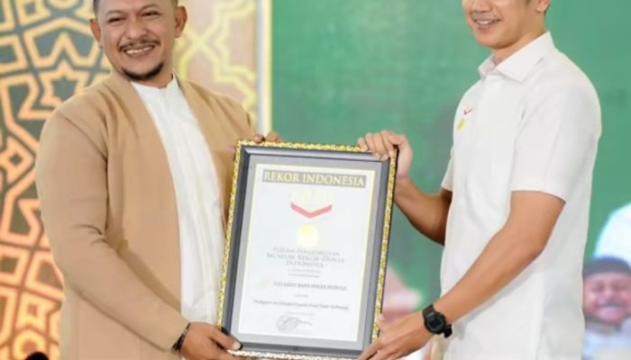 Memuliakan 3.000 Anak Yatim, Yayasan BIP Pamekasan Pecahkan Rekor MURI Melalui Aksi Belanja Gratis