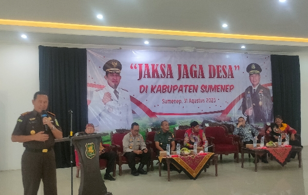 Jaksa Jaga Desa di Kabupaten Sumenep, Kajari Ingatkan Pentingnya Kades Berkordinasi
