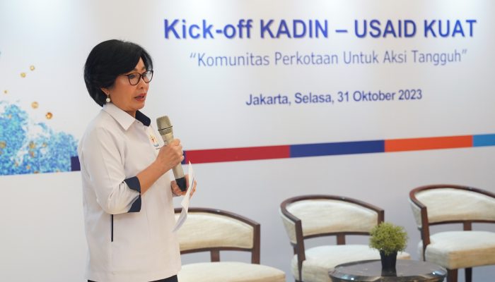 Dukung Peran Pelaku Usaha dalam Pengurangan Risiko Bencana, Kadin Indonesia bermitra dengan USAID KUA