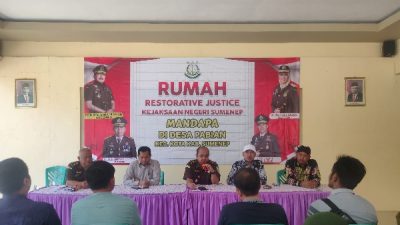 Kejari Sumenep Kembali Ajukan RJ Dua Warga Talango dalam Kasus Penganiayaan