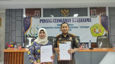 Perdana, Fakultas Hukum UPN Veteran Jawa Timur Bangun Kerjasama dengan Kejari Sumenep