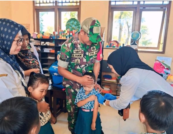 Cegah KLB Campak, Puskesmas Saronggi Gencarkan ORI dan Sweeping Imunisasi 2 Cegah KLB Campak, Puskesmas Saronggi Gencarkan ORI dan Sweeping Imunisasi