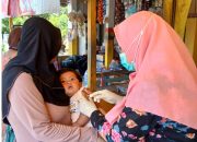Cegah KLB Campak, Puskesmas Saronggi Gencarkan ORI dan Sweeping Imunisasi