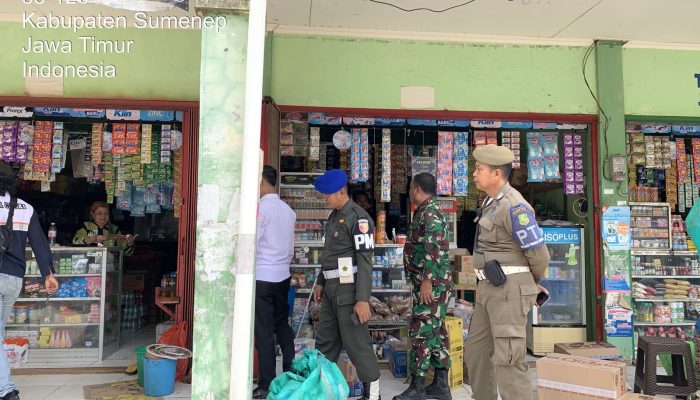 Satpol PP Sumenep Gencar Lakukan Operasi Rokok dan Barang Tanpa Cukai