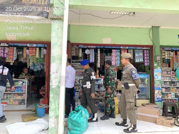Satpol PP Sumenep Gencar Lakukan Operasi Rokok dan Barang Tanpa Cukai