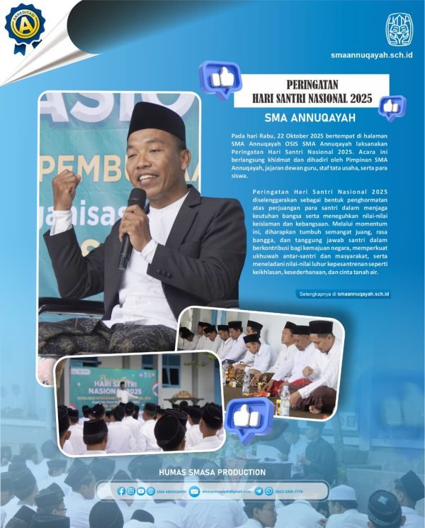 Hari Santri Nasional 2025 dan Kreativitas SMA Annuqayah Sekaligus Pembukaan BIFEST 1 Hari Santri Nasional 2025 dan Kreativitas SMA Annuqayah Sekaligus Pembukaan BIFEST