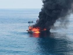 Taruk Tabung LPG Dekat Mesin, KLM Aven Selon 03 Alami Laka Laut